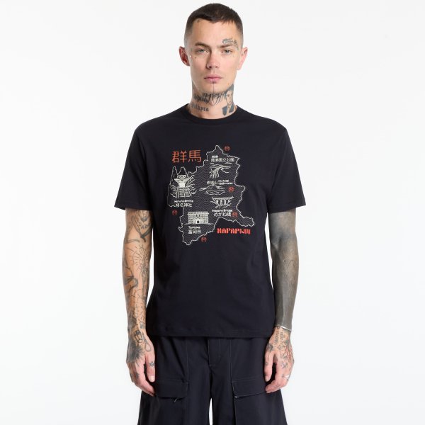 Tričko Napapijri Sunda Short-Sleeve T-Shirt Black Beauty XL