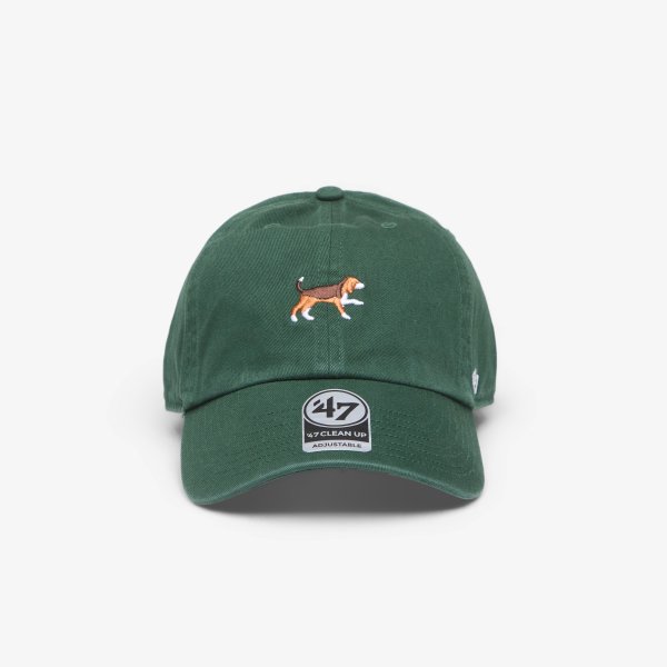 Kšiltovka '47 Brand Clean Up Dog Base Runner Icon Cap Dark Green Universal