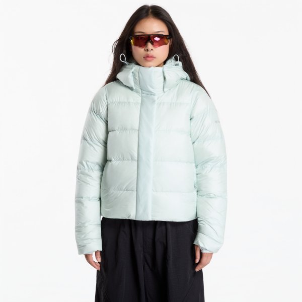 Bunda Columbia Amaze Puff™ Hooded Jacket Tea Light Pearl Shine L