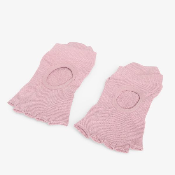 Ponožky adidas Womens Yoga Pilates 5 Toe Socks Magic Mauve M