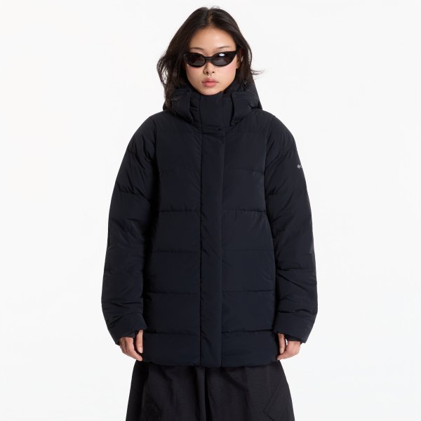 Bunda Columbia Amaze Puff™ Mid Hooded Jacket Black XS
