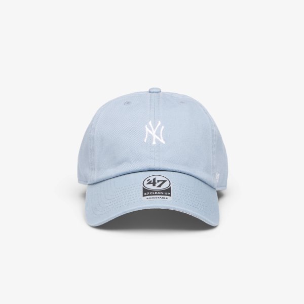 Kšiltovka '47 Brand MLB Clean Up Base Runner New York Yankees Cap Pastel Blue Universal