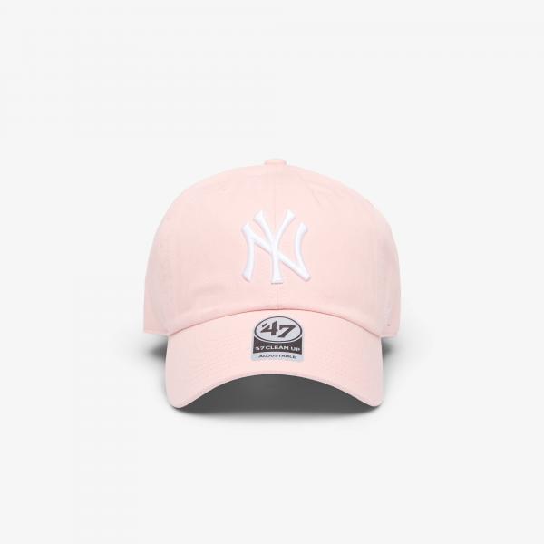 Kšiltovka '47 Brand MLB Clean Up New York Yankees Cap Pastel Pink Universal