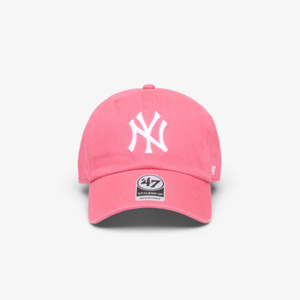 Kšiltovka '47 Brand MLB Clean Up New York Yankees Cap Pink Universal