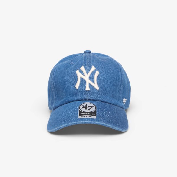 Kšiltovka '47 Brand MLB Clean Up Lennon New York Yankees Cap Denim Blue Universal