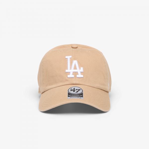 Kšiltovka '47 Brand MLB Clean Up Los Angeles Dodgers Cap Khaki Universal