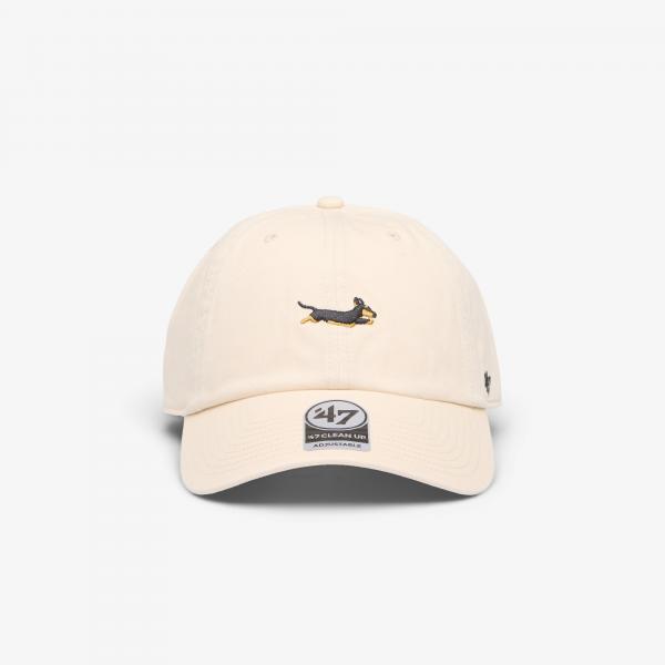 Kšiltovka '47 Brand Clean Up Dog Base Runner Icon Cap Natural Universal