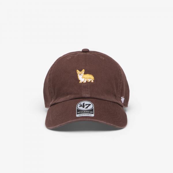 Kšiltovka '47 Brand Clean Up Dog Icon Cap Dark Brown Universal