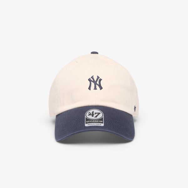 Kšiltovka '47 Brand MLB Clean Up Base Runner New York Yankees Cap Natural Universal