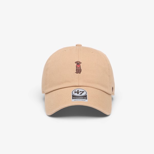 Kšiltovka '47 Brand Clean Up Dog Base Runner Icon Cap Beige Universal