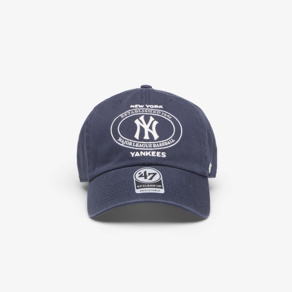 Kšiltovka '47 Brand MLB Clean Up Circle Tone New York Yankees Cap Navy Universal