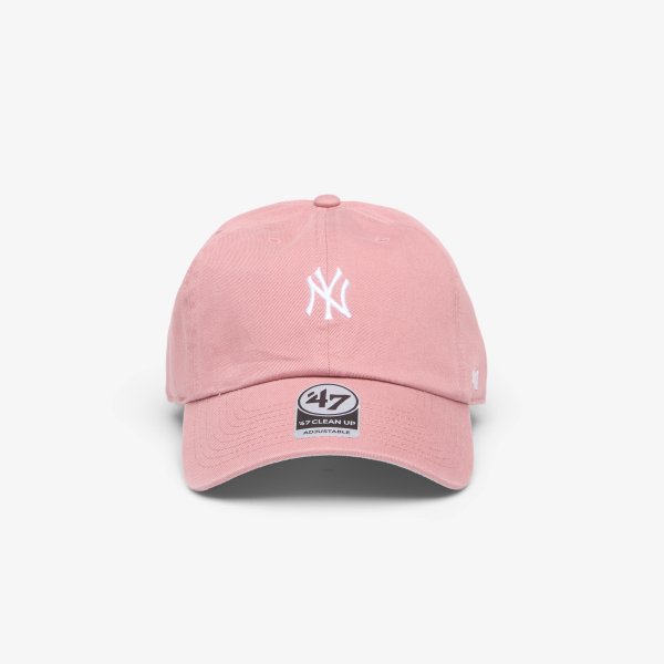 Kšiltovka '47 Brand MLB Clean Up Base Runner New York Yankees Cap Pink Universal
