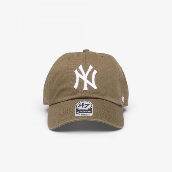 Kšiltovka '47 Brand MLB Clean Up New York Yankees Cap Khaki Universal