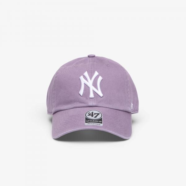 Kšiltovka '47 Brand MLB Clean Up New York Yankees Cap Lilac Haze Universal