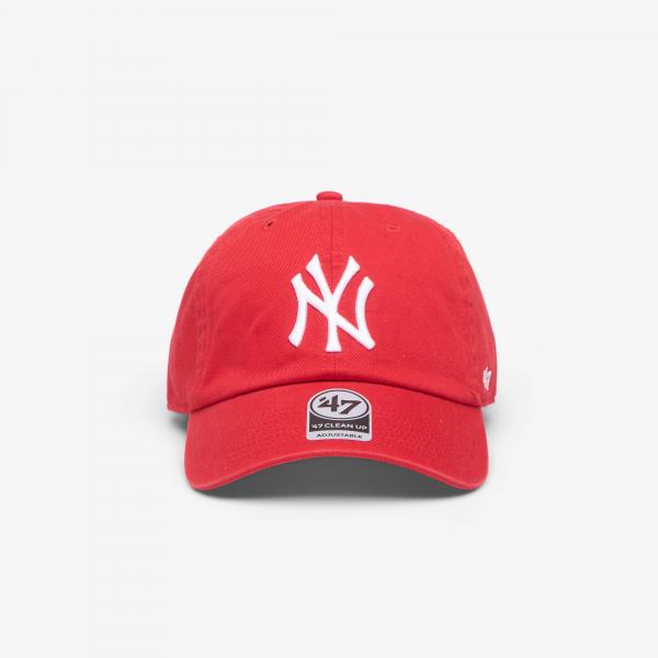 Kšiltovka '47 Brand MLB Clean Up New York Yankees Cap Red Universal