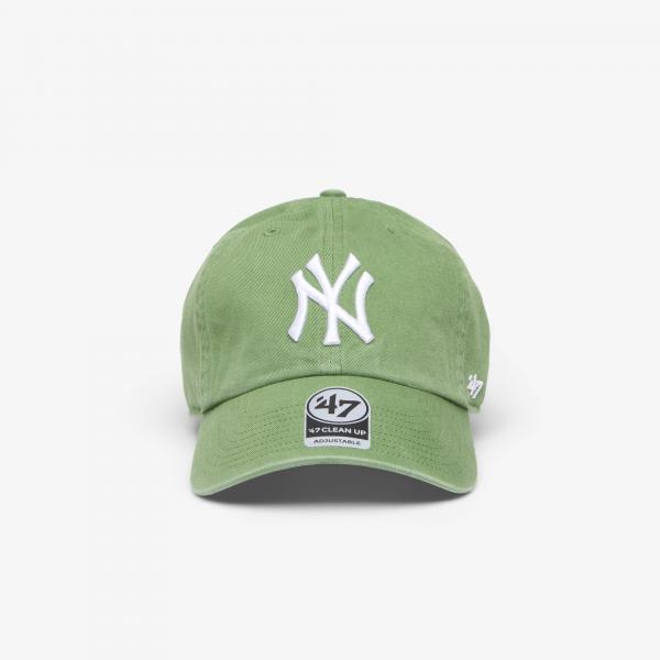 Kšiltovka '47 Brand MLB Clean Up New York Yankees Cap Fatigue Green Universal
