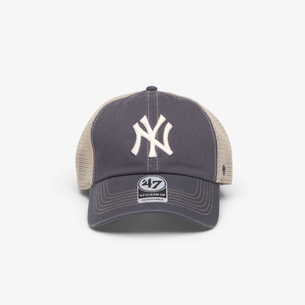 Kšiltovka '47 Brand MLB Clean Up Trawler New York Yankees Cap Vintage Navy Universal
