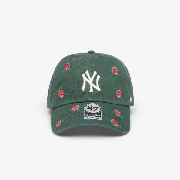 Kšiltovka '47 Brand MLB Clean Up Scatter Cleanup New York Yankees Cap Dark Green Universal