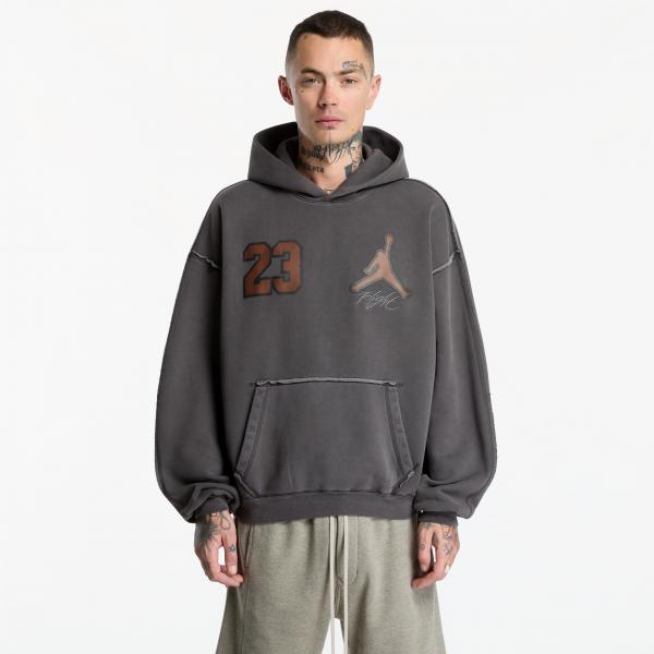 Mikina Jordan Flight LDN Men's Fleece Pullover Top Black L