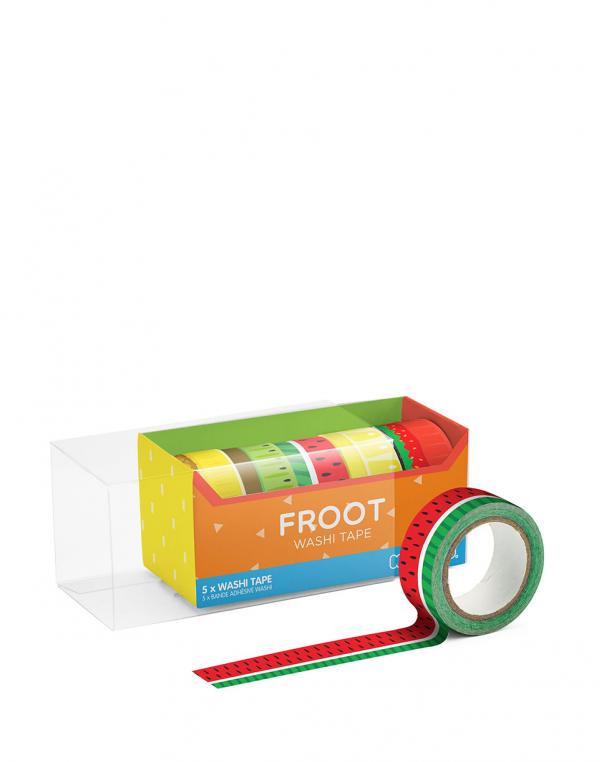Papírnictví Just Mustard Fruit Washi Tape