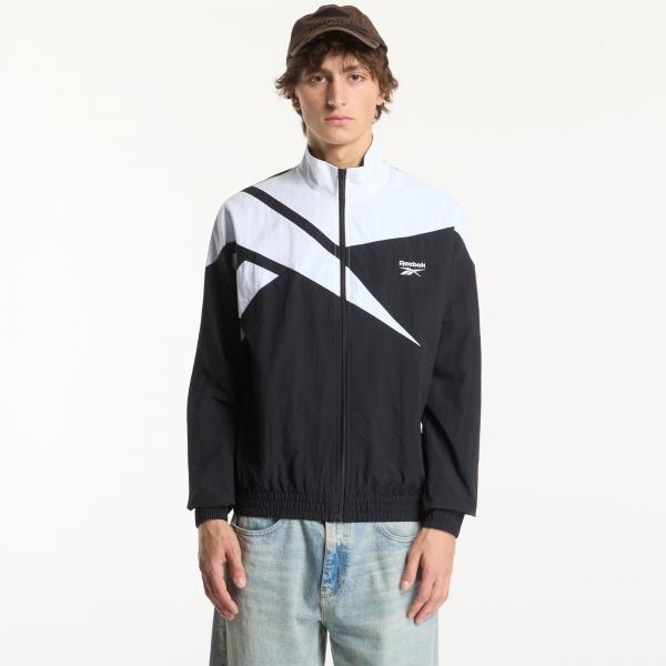 Bunda Reebok Vector Track Top Black/ White XXL