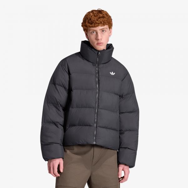 Péřovka adidas Stand Collar Regen Jacket Black L