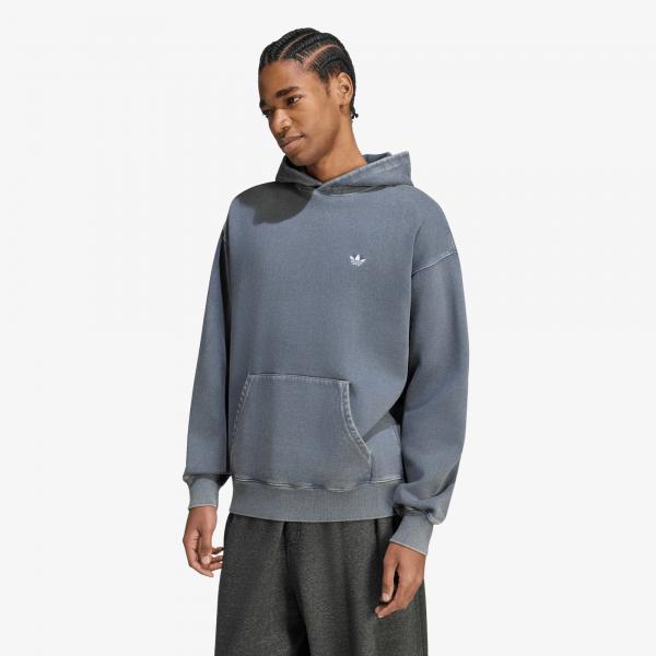 Mikina adidas Trefoil Essentials Washed Loose Hoodie Preloved Ink L