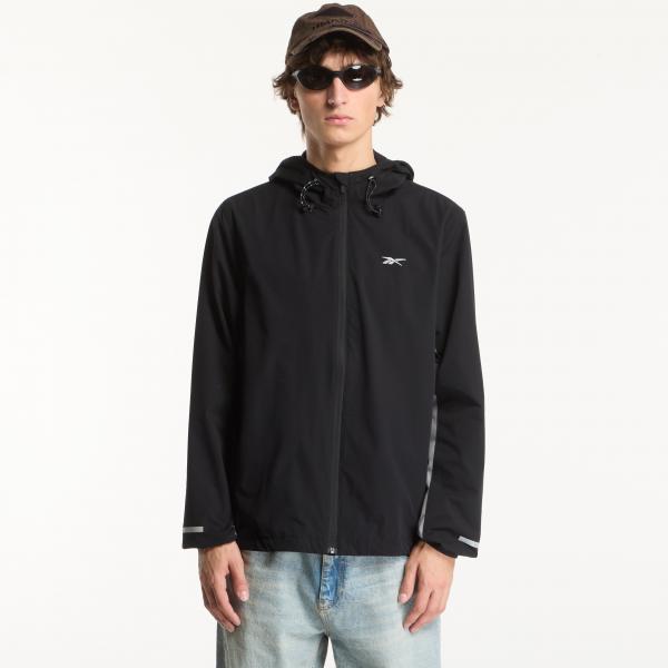 Větrovka Reebok ID Lightweight Windbreaker Black/ Grey 4 S
