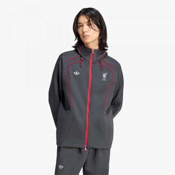 Mikina adidas Lfc Spacer Teamgeist 26 Tracktop Carbon L