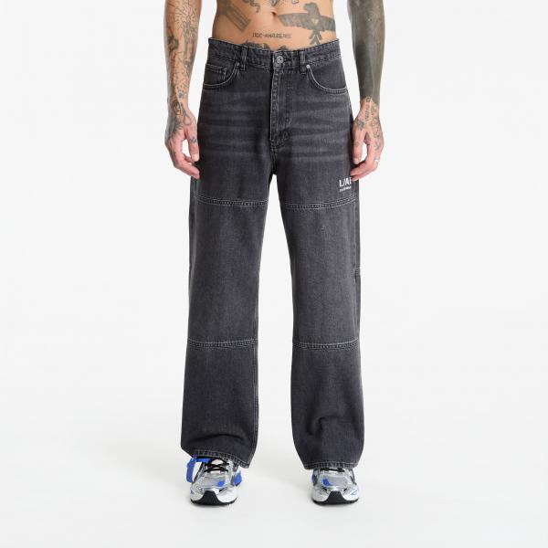 Džíny L/AB c/o Off-White™ Diag Carpenter Jeans Phantom Black 36