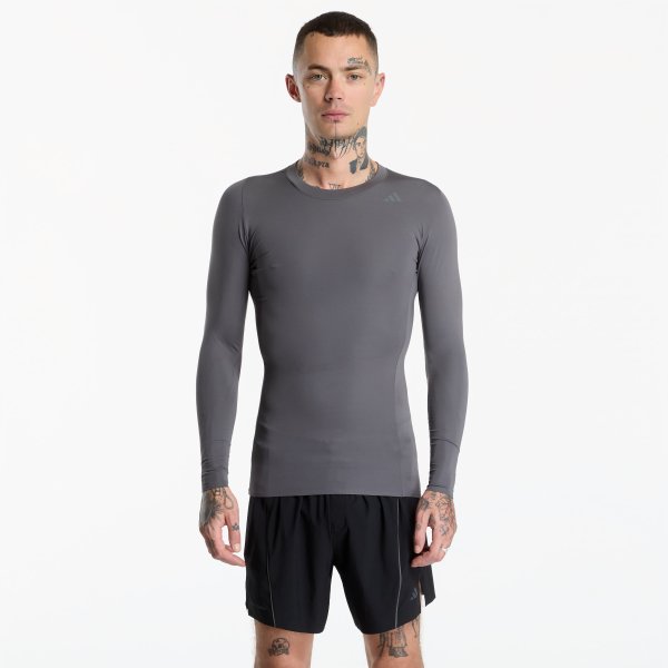 Tričko adidas x entire studios Techfit Training Long sleeve Granite XL