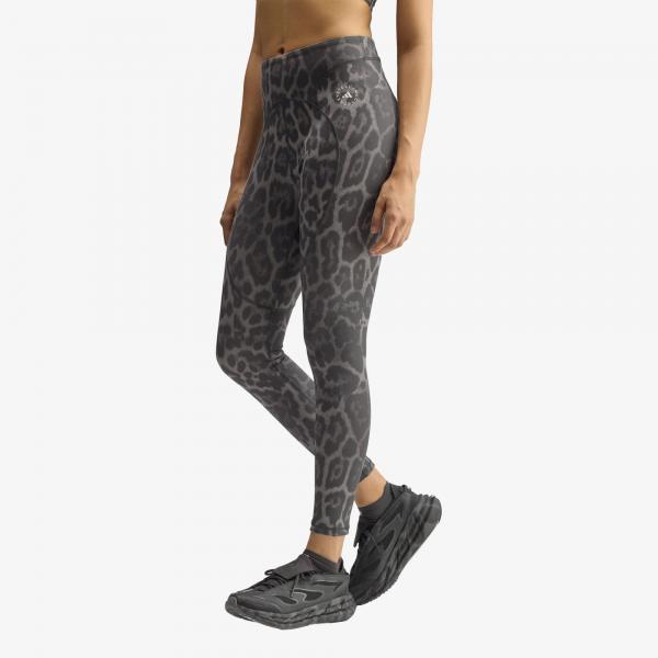 Legíny adidas by Stella McCartney Training 7/8 Leggings Printed Dove Grey/ Carbon S