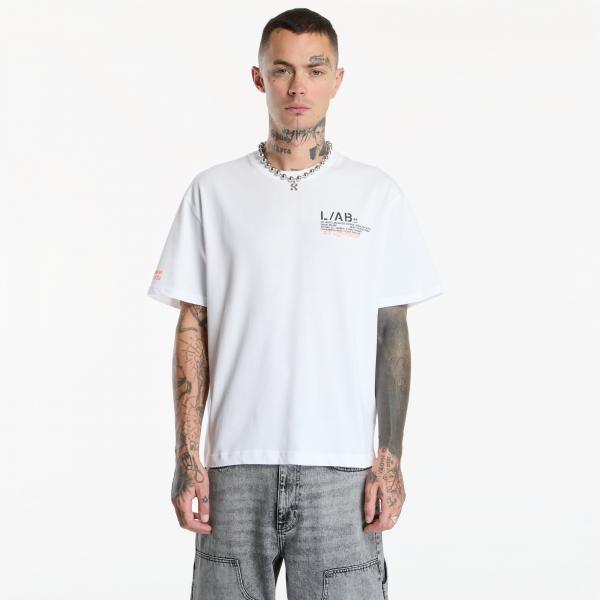 Tričko L/AB c/o Off-White™ Off Active Duct Tape S/S Tee White L