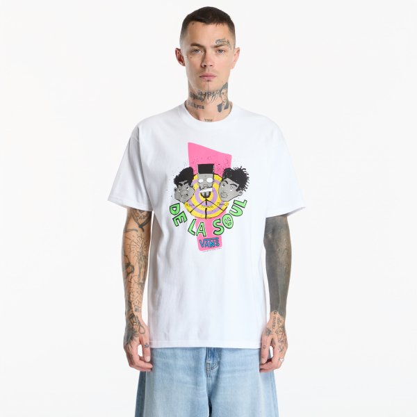Tričko Vans De La Soul Plugs SS Tee White S