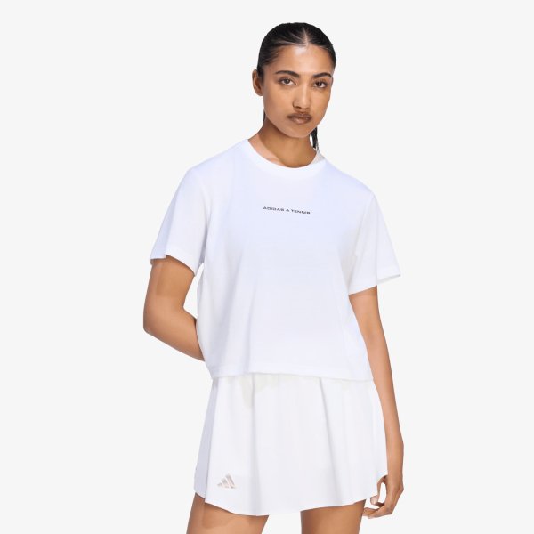Tričko adidas Tennis Culture Graphic T-shirt White M