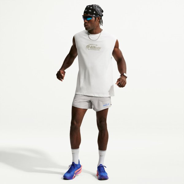 Šortky Nike Stride Men's Dri-FIT 5" Running Shorts College Grey XS