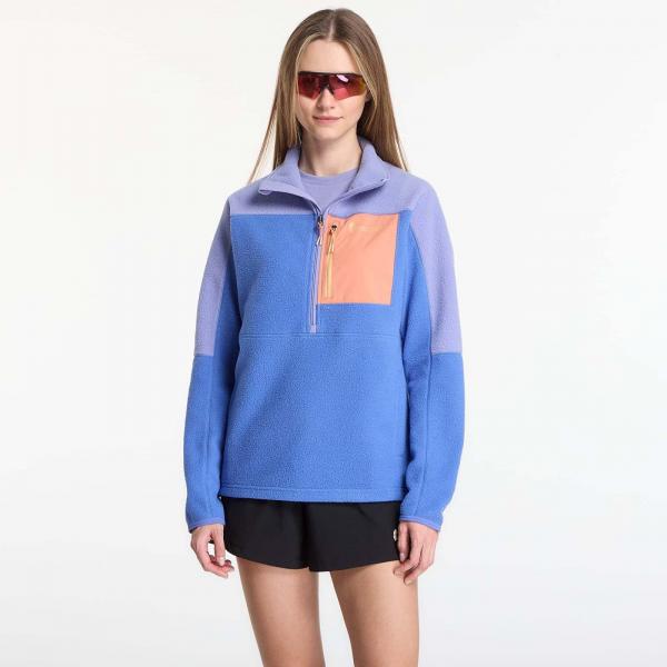 Bunda Cotopaxi W's Abrazo Fleece Half-Zip Jacket Aster and Azure XS
