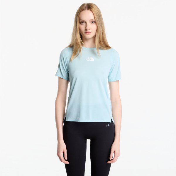 Tričko The North Face Summit High Trail SS Tee Canal Blue M