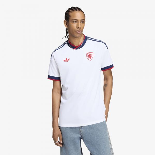 Dres adidas Czechia FAČR Away Jersey White/ Team Navy Blue 2/ Team Power Red 2 M