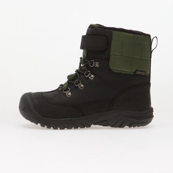Tenisky KEEN Kanibou WP Youth Black/ Bronze Green EUR 39