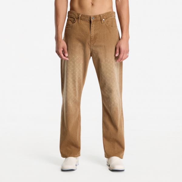 Džíny Daily Paper Faded Monogram Amba Jeans Beige XXL