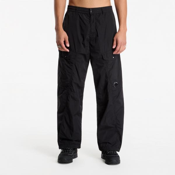 Tepláky C.P. Company Chrome-R No Side Seams Lens Cargo Pants Black 54