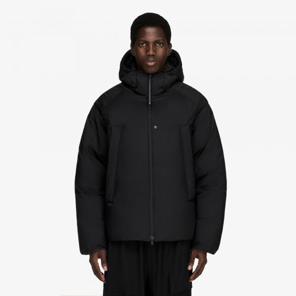 Bunda Y-3 Hooded Puffer Jacket Black M