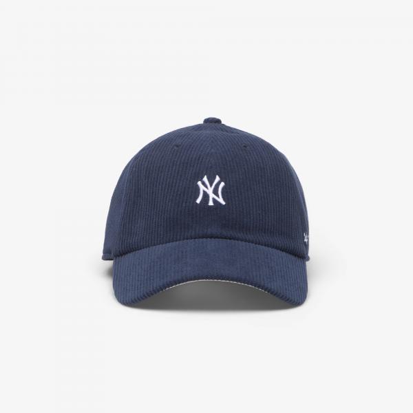 Kšiltovka '47 Brand MLB Clean Up Cord Base Runner New York Yankees Cap Blue Universal