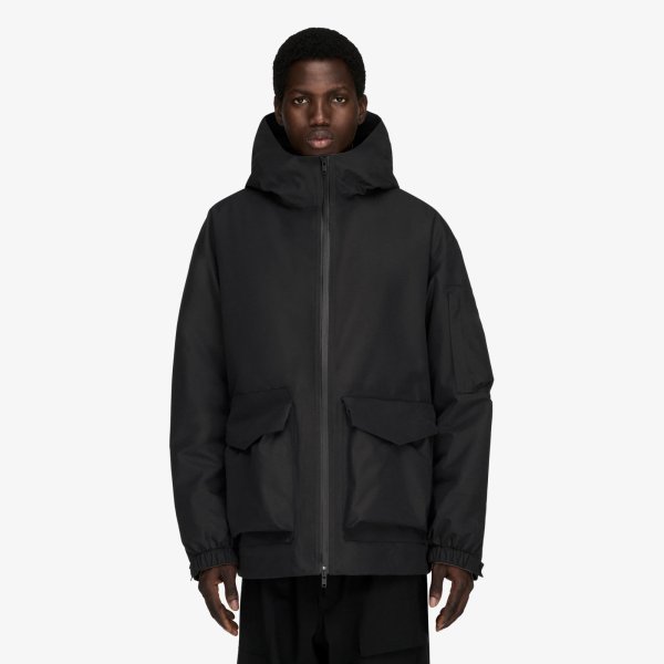 Parka Y-3 GTX Padded Hooded Jacket UNISEX Black M