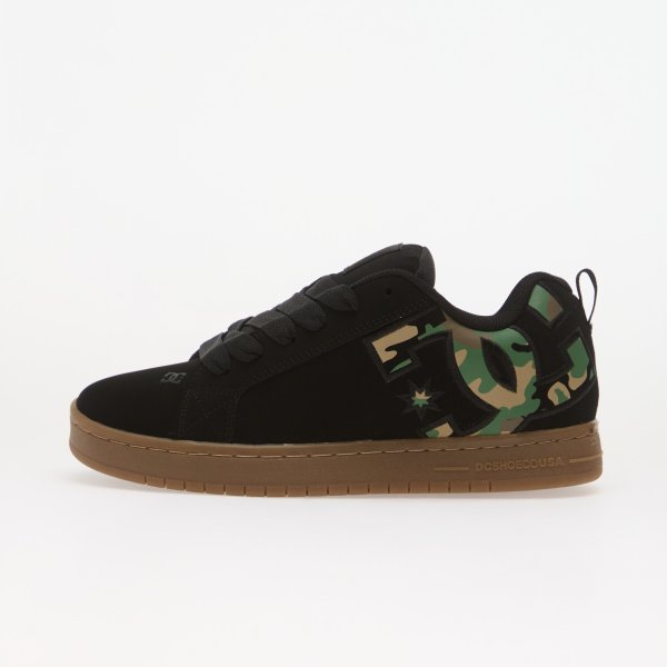 Tenisky DC Court Graffik Black/ Black/ Gum EUR 42