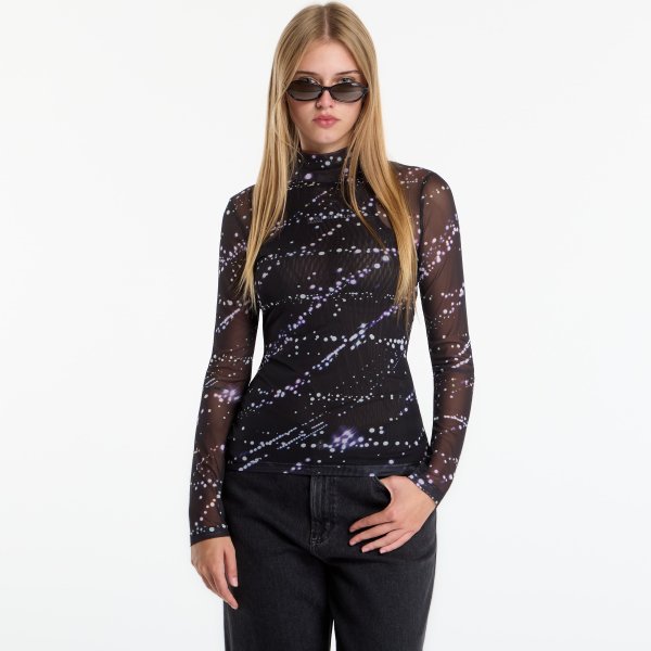 Tričko Karl Lagerfeld Jeans Mesh Aop Top Glow Aop L