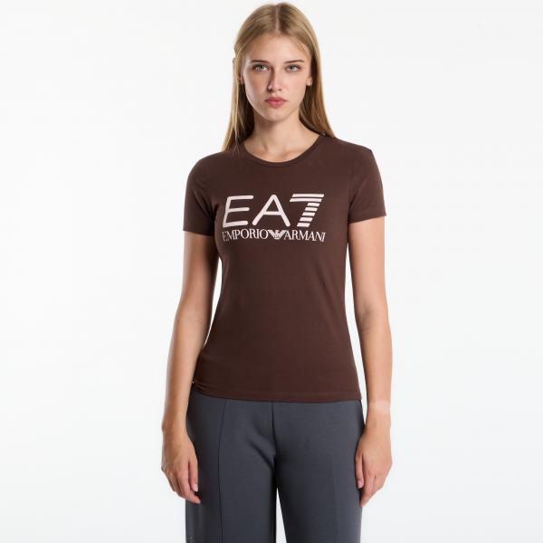 Tričko EA7 Emporio Armani Train Graphic Series W Tee Ss Chicory Coffee L