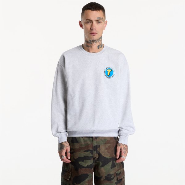 Mikina Thrasher Number 1 Redux Crewneck Grey L