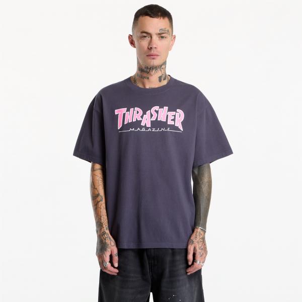 Tričko Thrasher Parra Mag Vintage T-shirt Navy XL